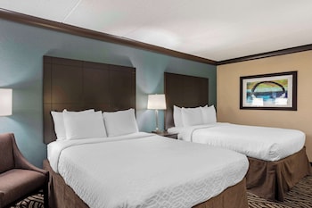 Standard Room, 2 Queen Beds, Non Smoking, Refrigerator & Microwave