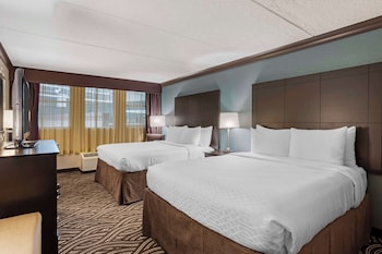 Standard Room, 2 Queen Beds, Non Smoking, Refrigerator & Microwave