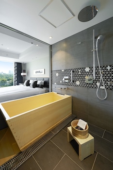 The Main Deluxe Double Room with Cypress Bath "Shin-Edo" Non-Smoking
