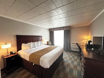 Deluxe Room, 1 King Bed, Refrigerator & Microwave
