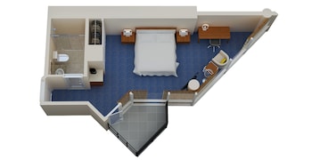 Room, 1 King Bed, Balcony (Balcony)
