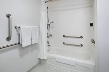 Room, 1 King Bed with Sofa bed (Mobility/Hearing Access, Roll-In Shwr)