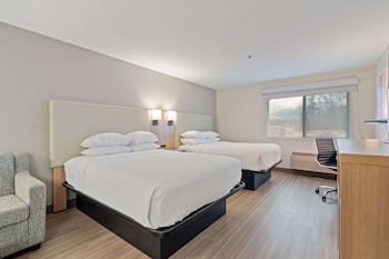 Standard Room, 2 Queen Beds, Non Smoking, Refrigerator & Microwave