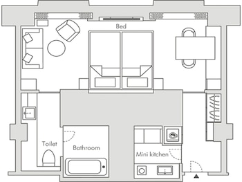 Espacio Deluxe Twin Room Non Smoking
