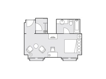 Classic Premium Double Room, Non Smoking - Single Use