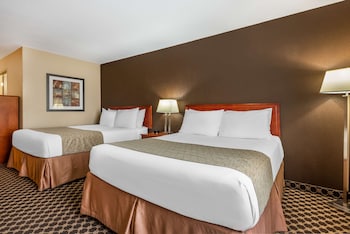 Standard Room, 2 Queen Beds, Non Smoking, Refrigerator & Microwave